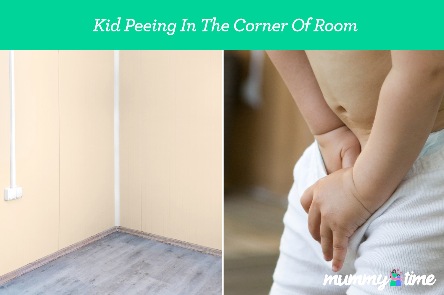 Kid Peeing In The Corner Of Room