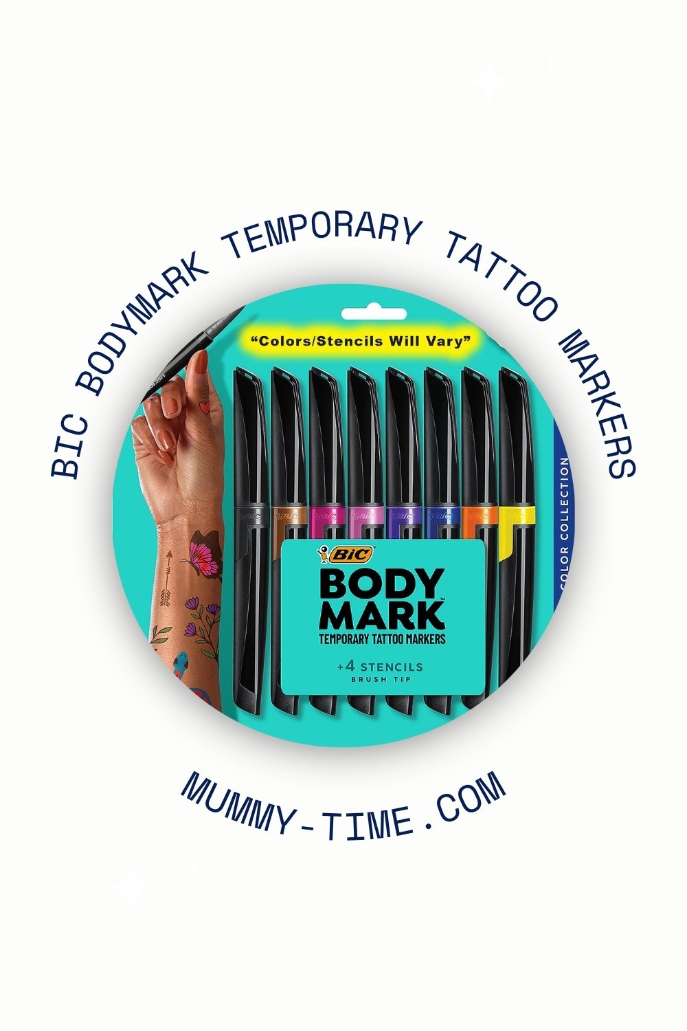 BIC BodyMark Temporary Tattoo Markers
