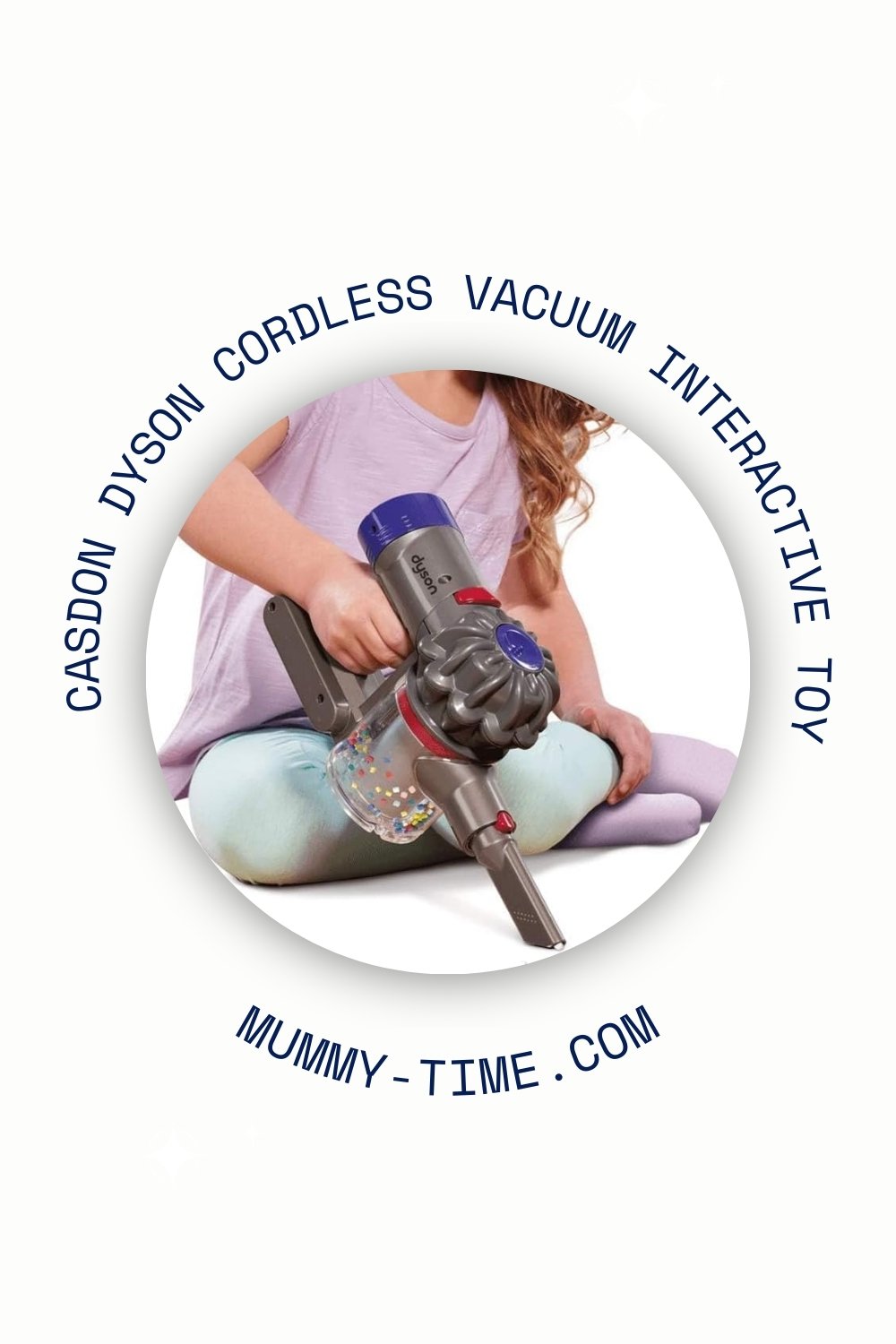 Casdon 68702 Dyson Cordless Vacuum Interactive Toy