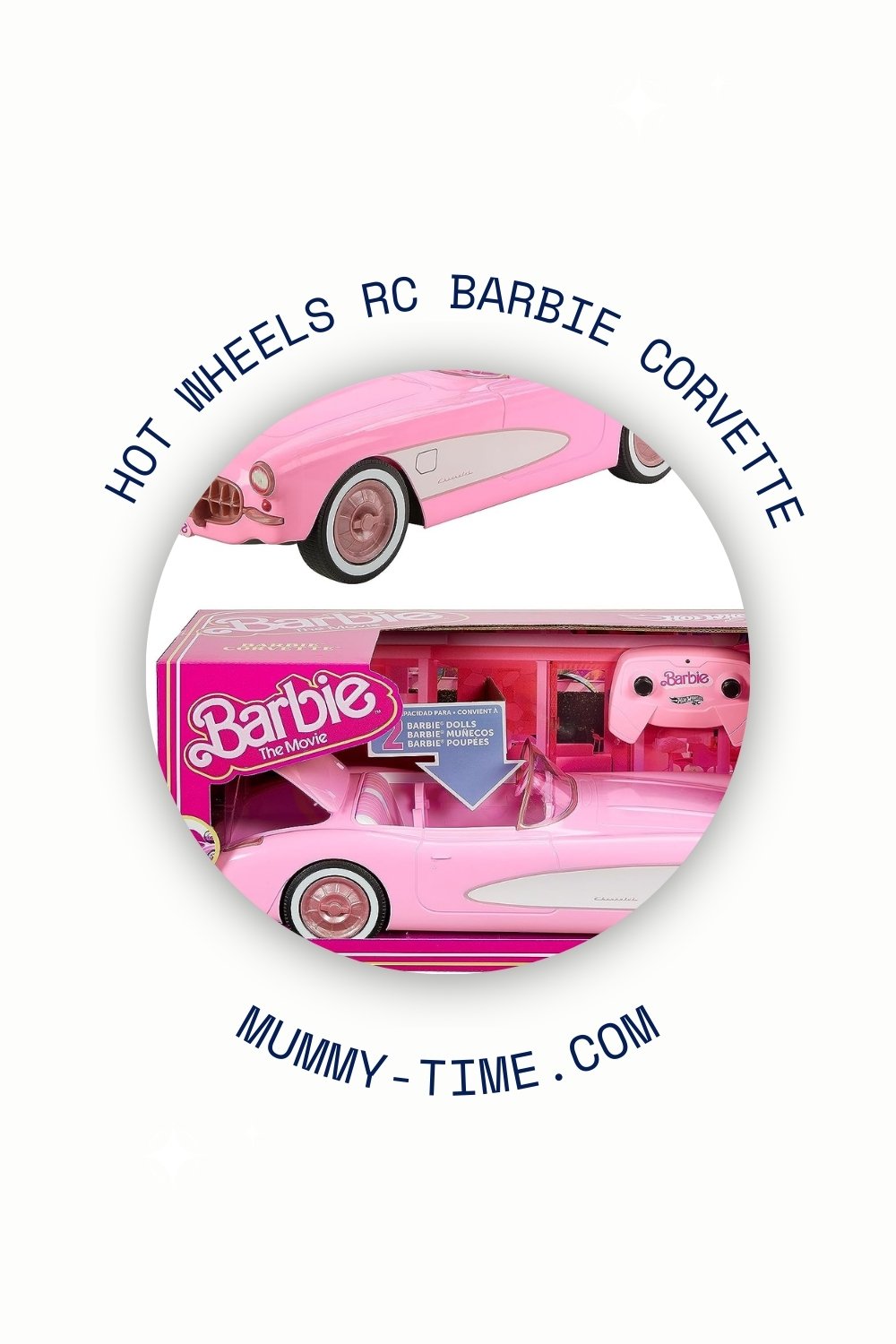 Hot Wheels RC Barbie Corvette