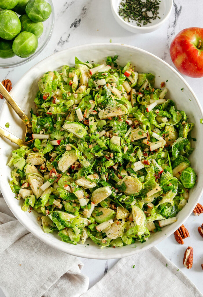 Fall Brussels Sprouts Salad