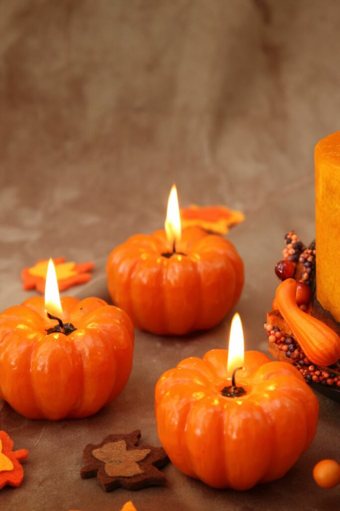 Pumpkin Spice Candles