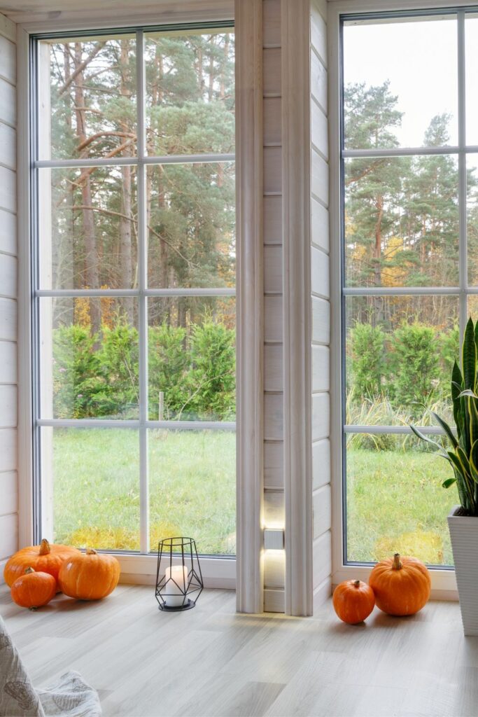 Pumpkin Accents Throughout the Home