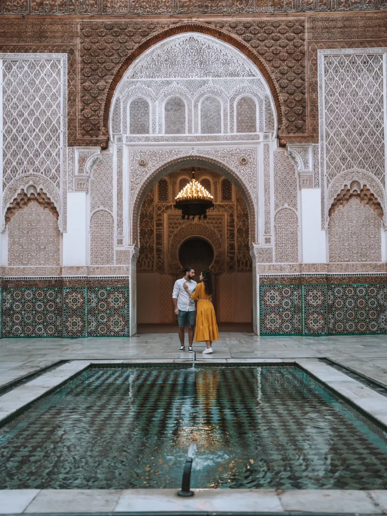 Admire Ben Youssef Madrasa in Marrakech