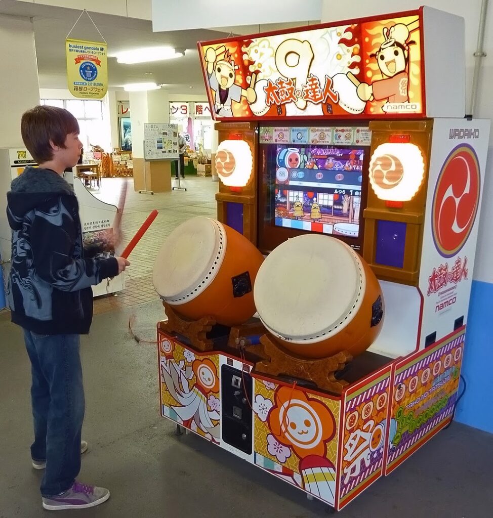 Play Taiko Drums in an Arcade