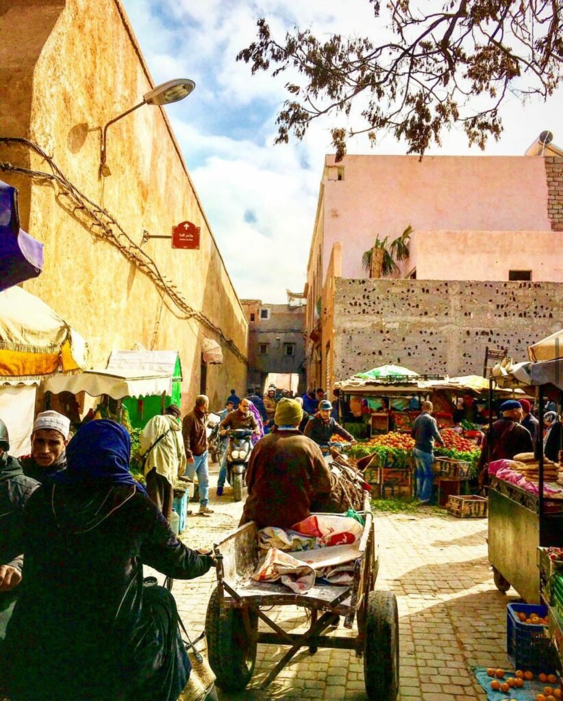 Wander through the Medina of Marrakesh