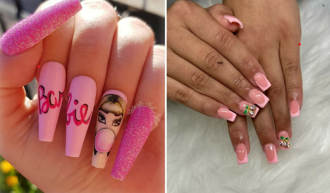 Pink Nails Design