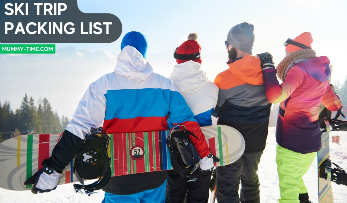 Ski Trip Packing List