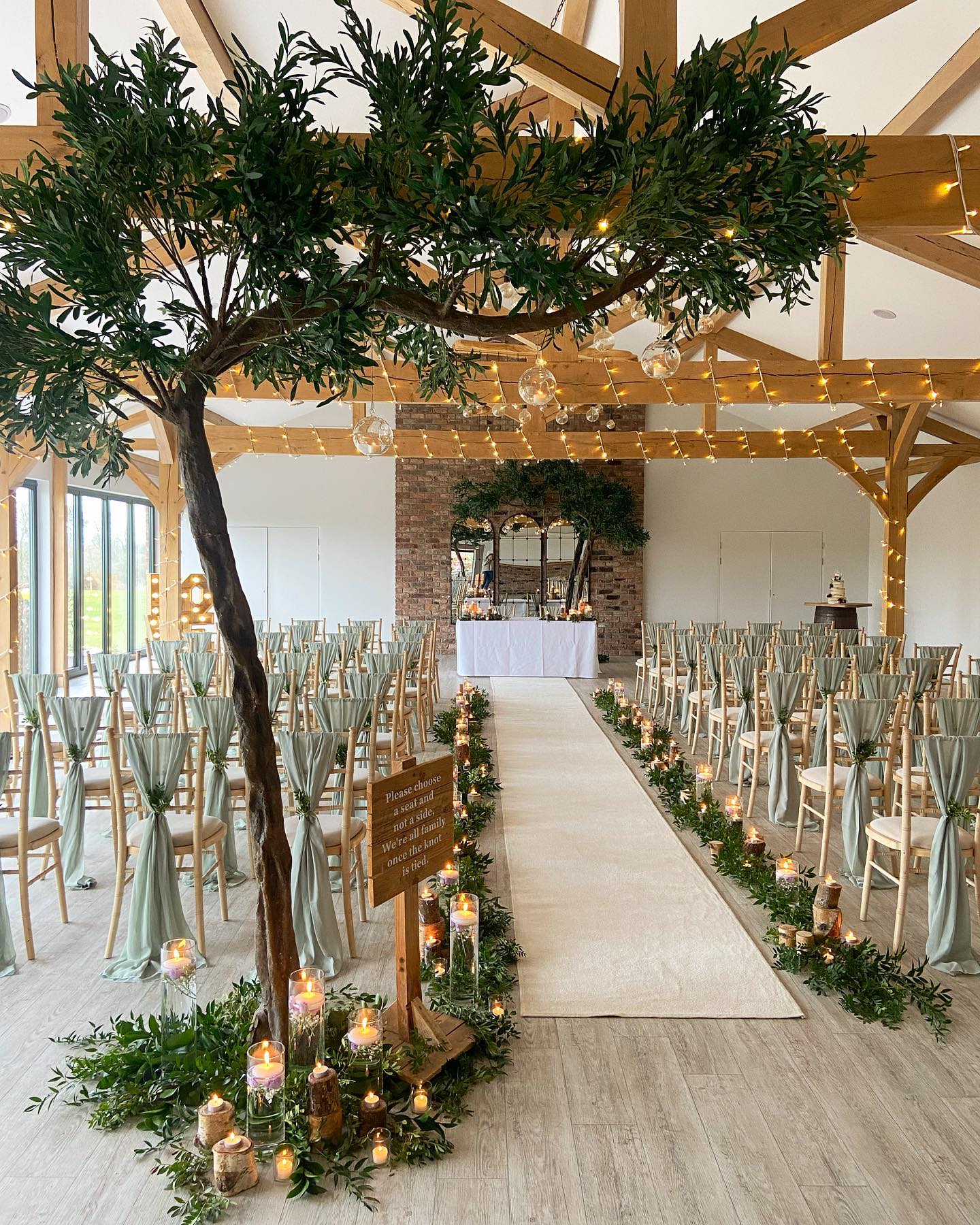 Ceremonial Wedding Aisle Decor