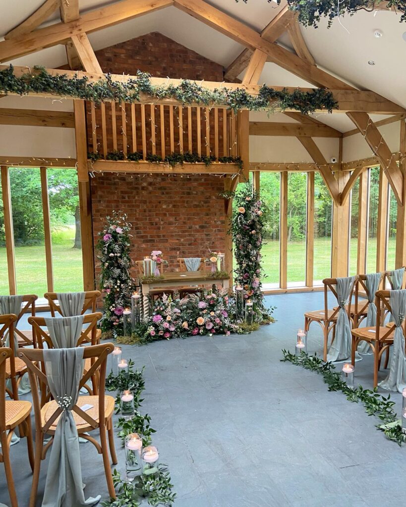Fresh Floral Wedding Decor