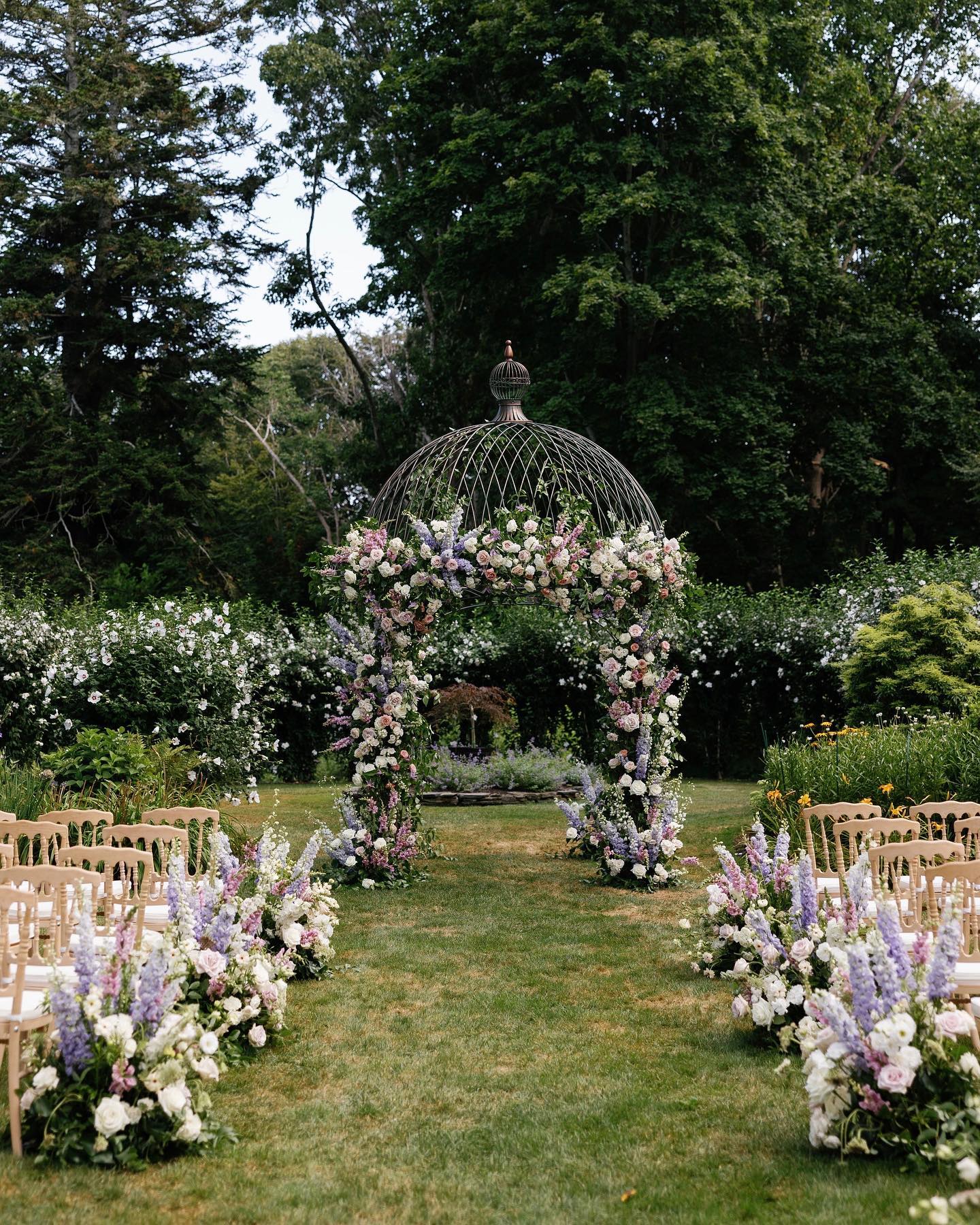 Perfect Scenery Wedding Aisle