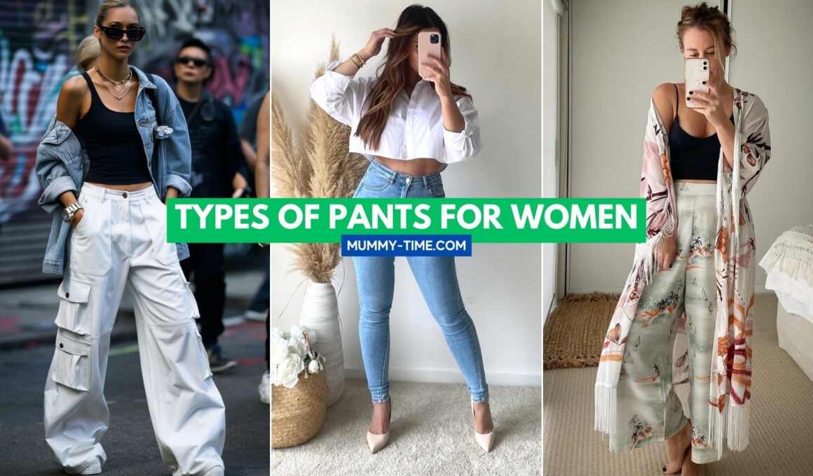 types of pants for women