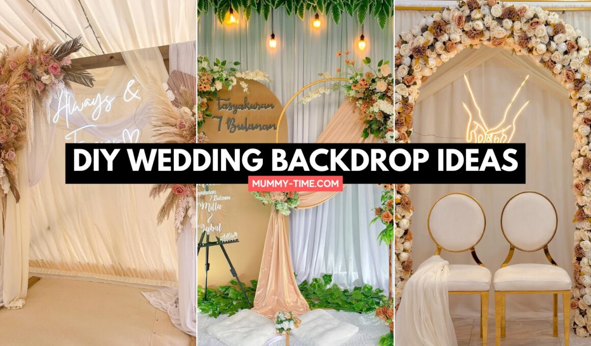 DIY Wedding Backdrop Ideas