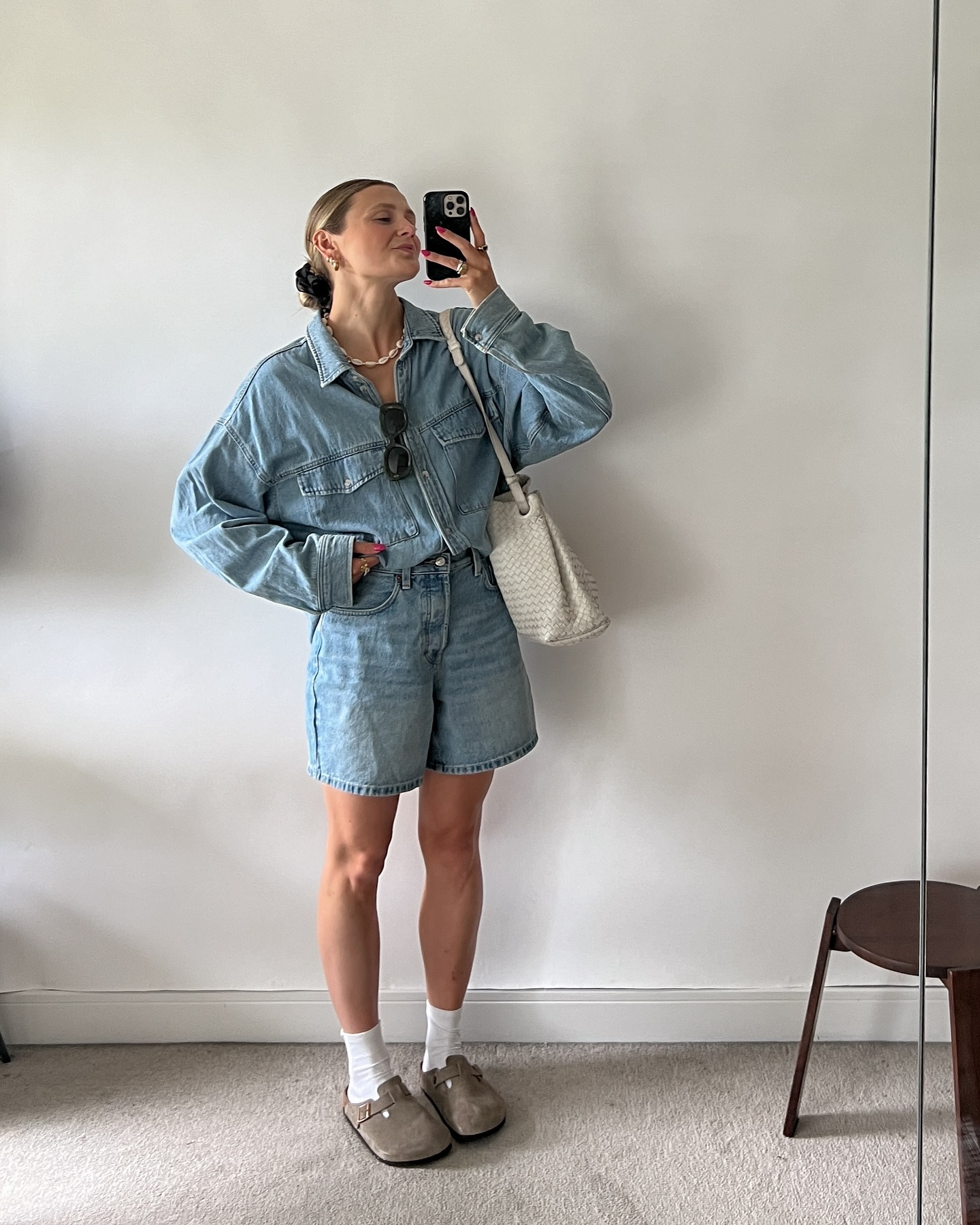 Denim On Denim Outfit