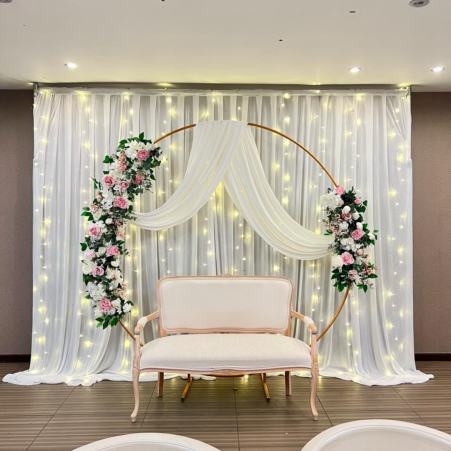 Pretty Flower Wall Backdrop