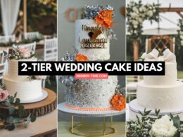 2-tier wedding cake ideas