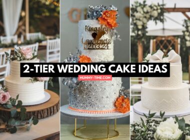 2-tier wedding cake ideas