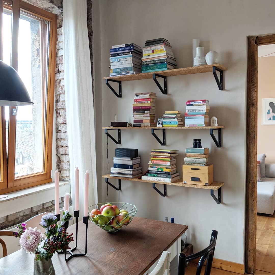 Traditional Wall Bookshelf