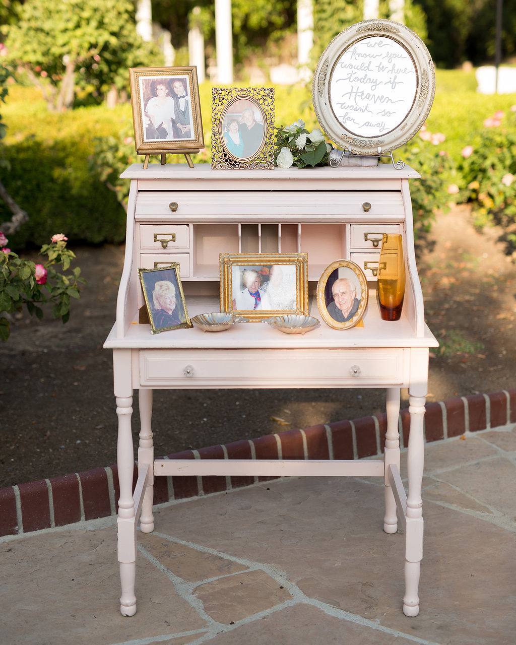 Vintage Memory Dresser Desk Display