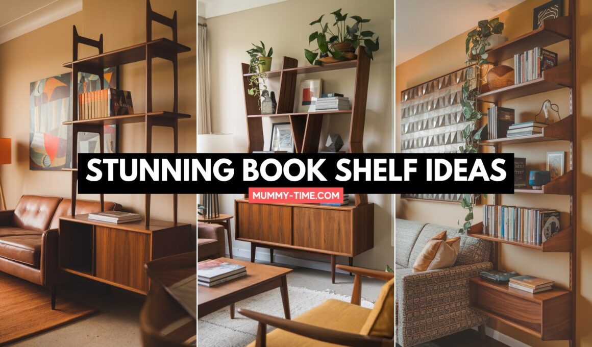 stunning book shelf ideas
