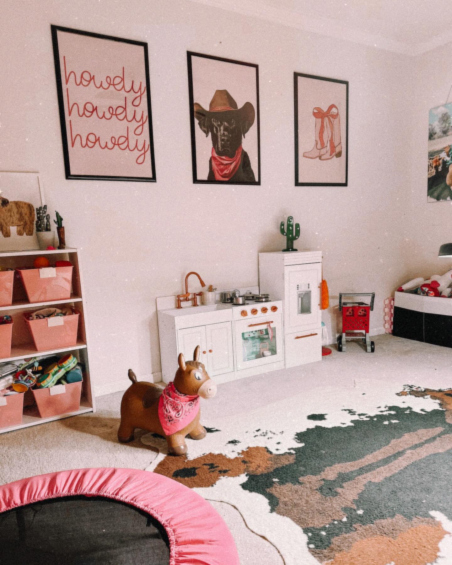 Country Craft Playroom Decor