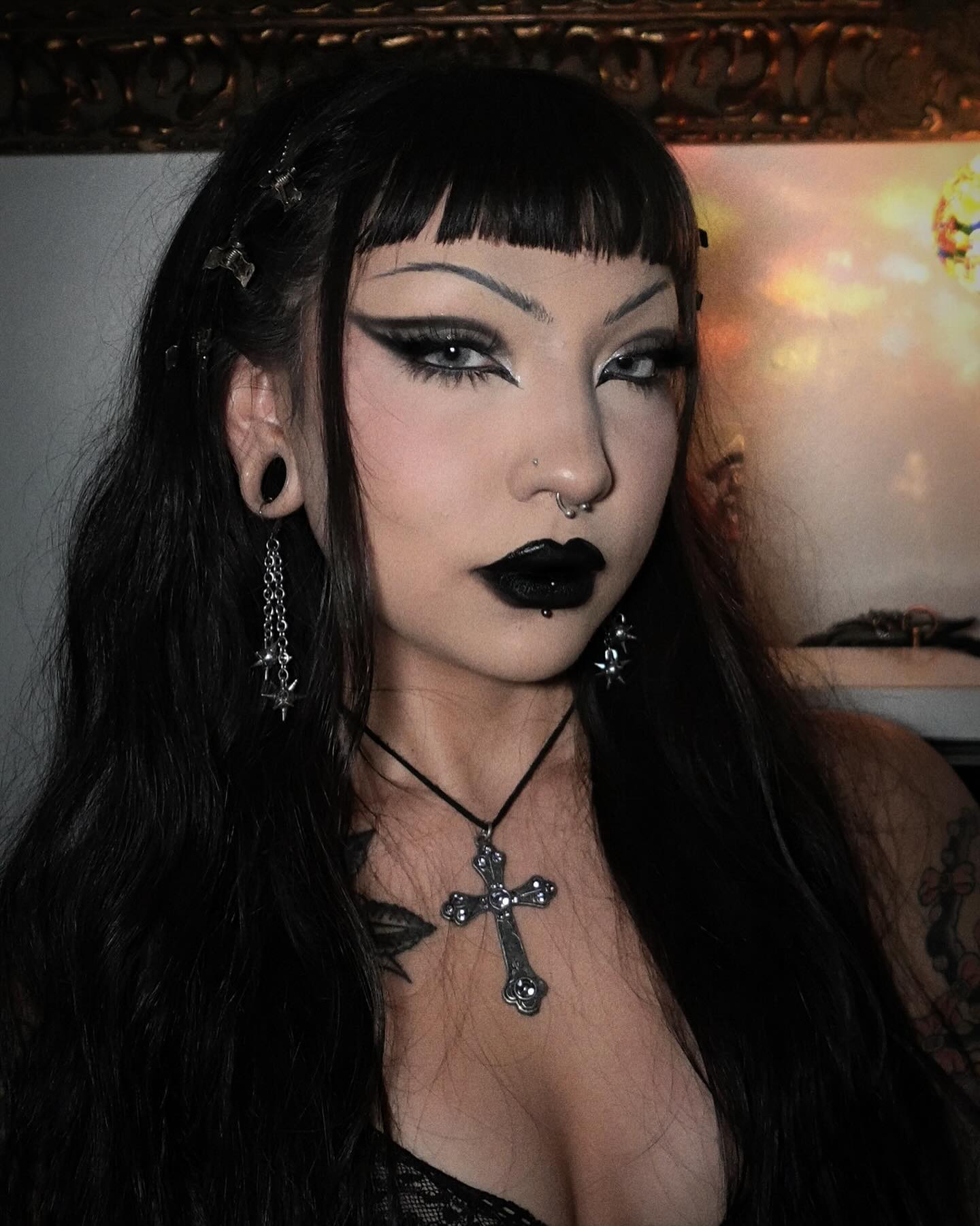 Dark Goth Aesthetic Makeup