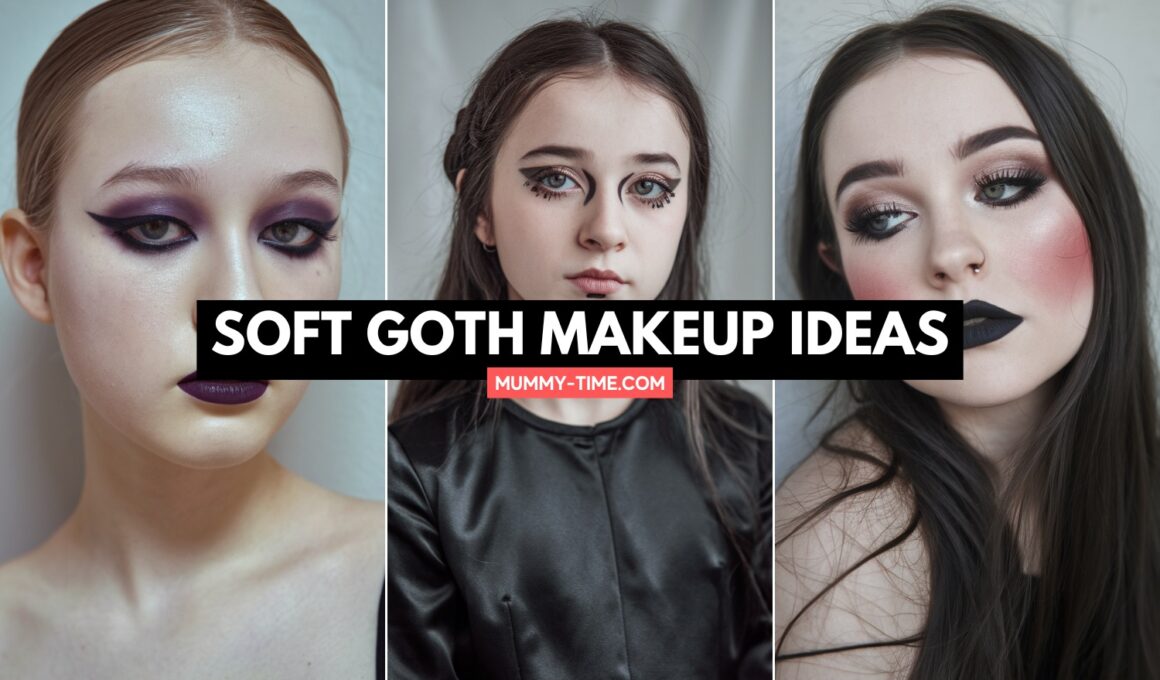 Soft Goth Makeup Ideas