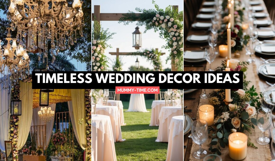 Timeless Wedding Decor Ideas