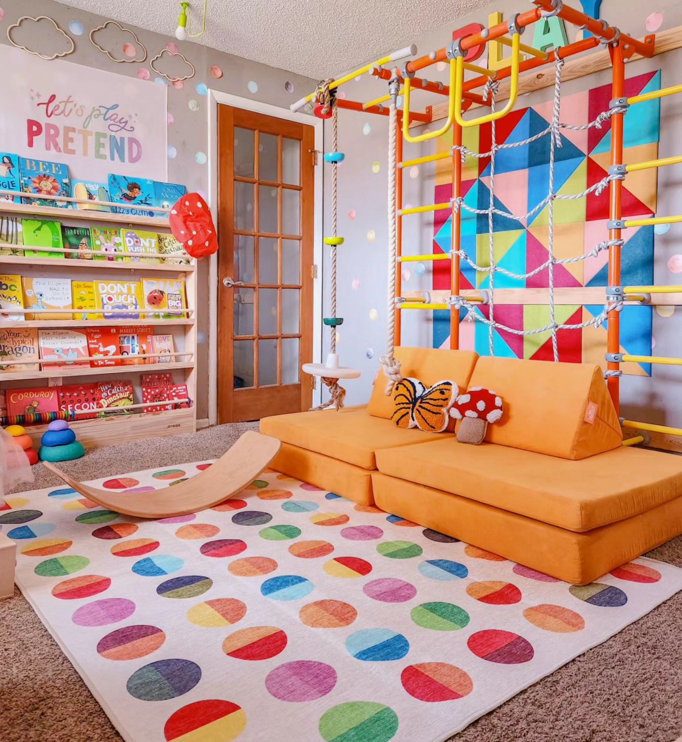 Vibrant Sensory Playroom Decor