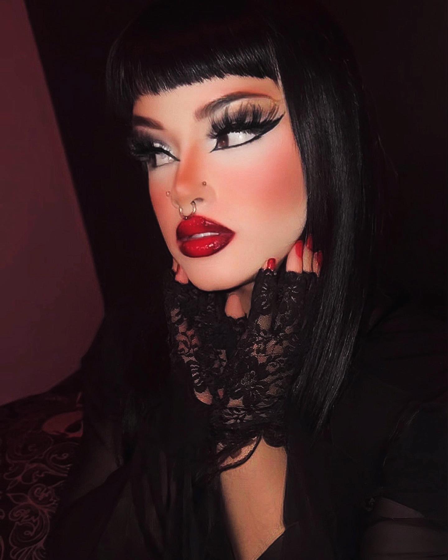 Dark Wave Goth Makeup
