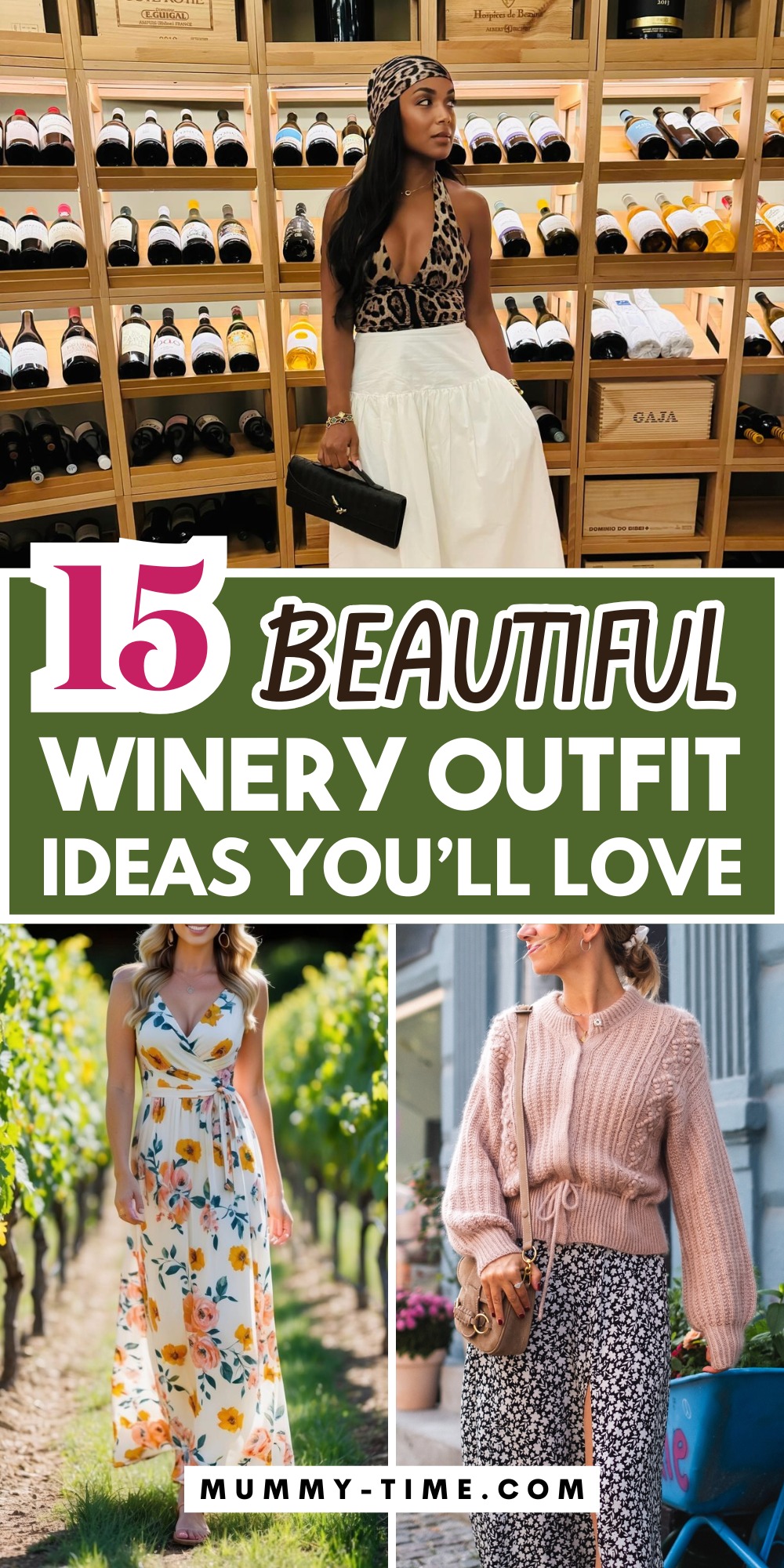 Beautiful Winery Outfit Ideas
