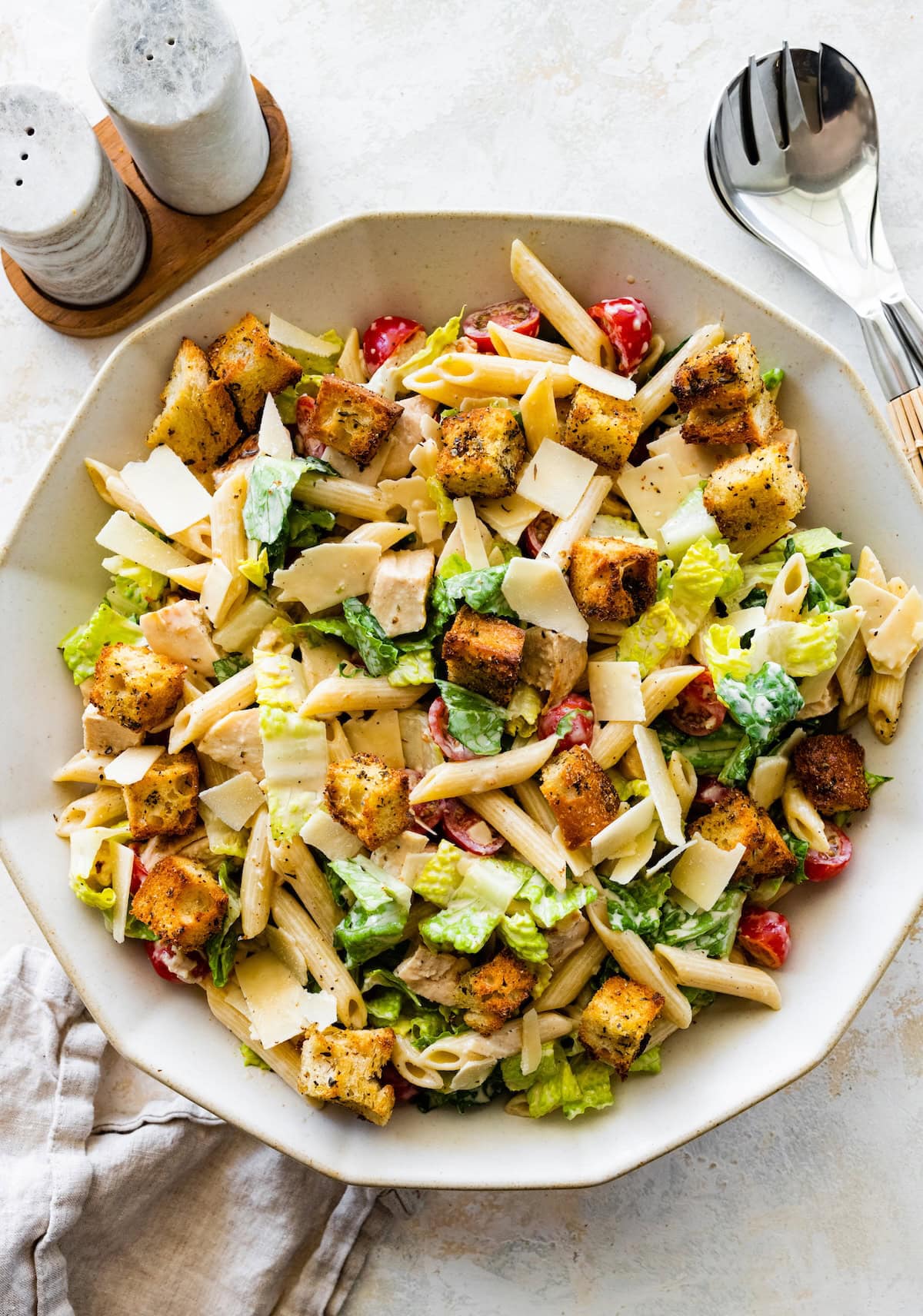 Chicken Caesar Pasta Salad
