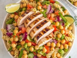 Chickpeas & Chicken Protein Salad