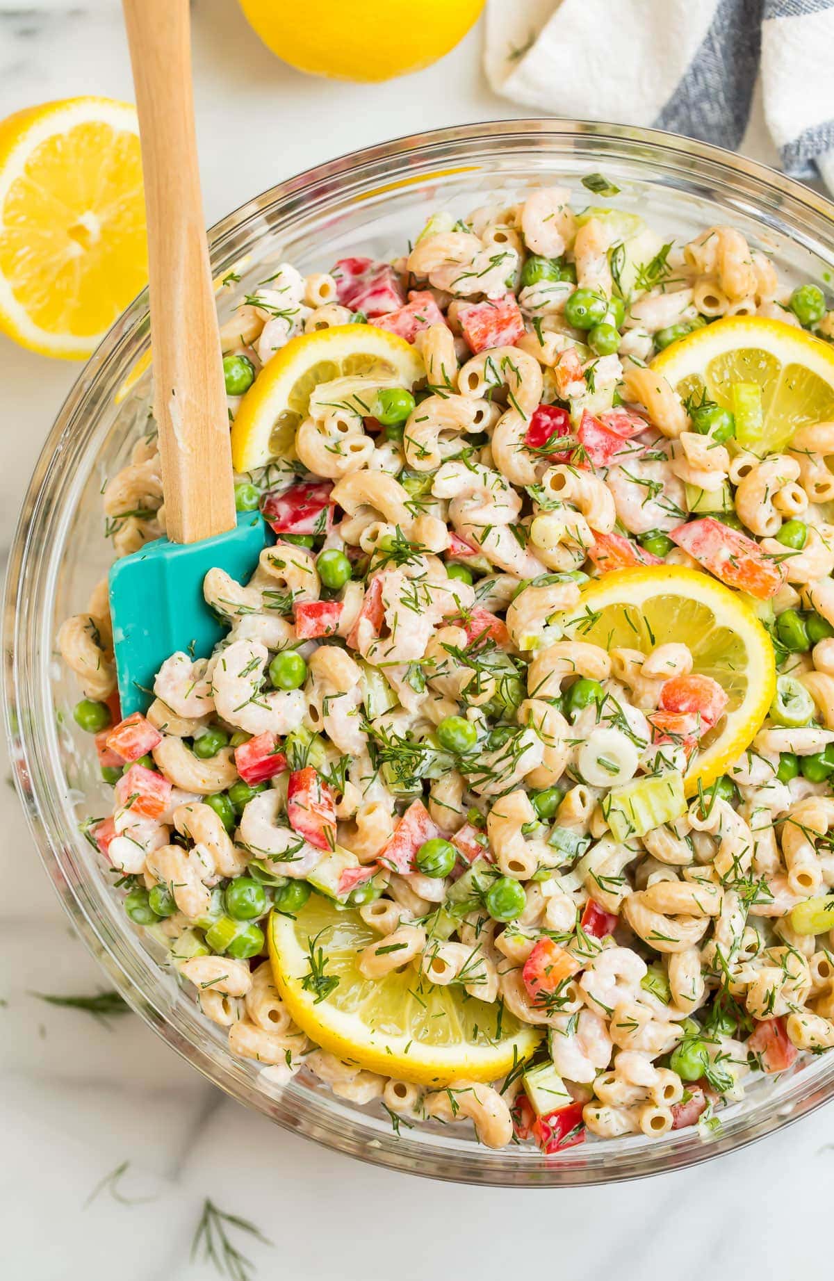 Cold Shrimp Pasta Salad