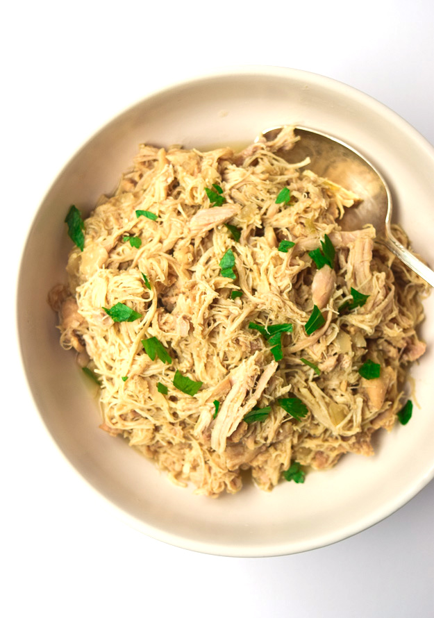 Apple Cider Pulled Chicken