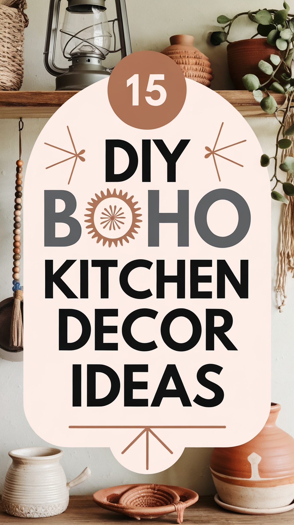 Chic Boho Kitchen Decor Ideas-pin