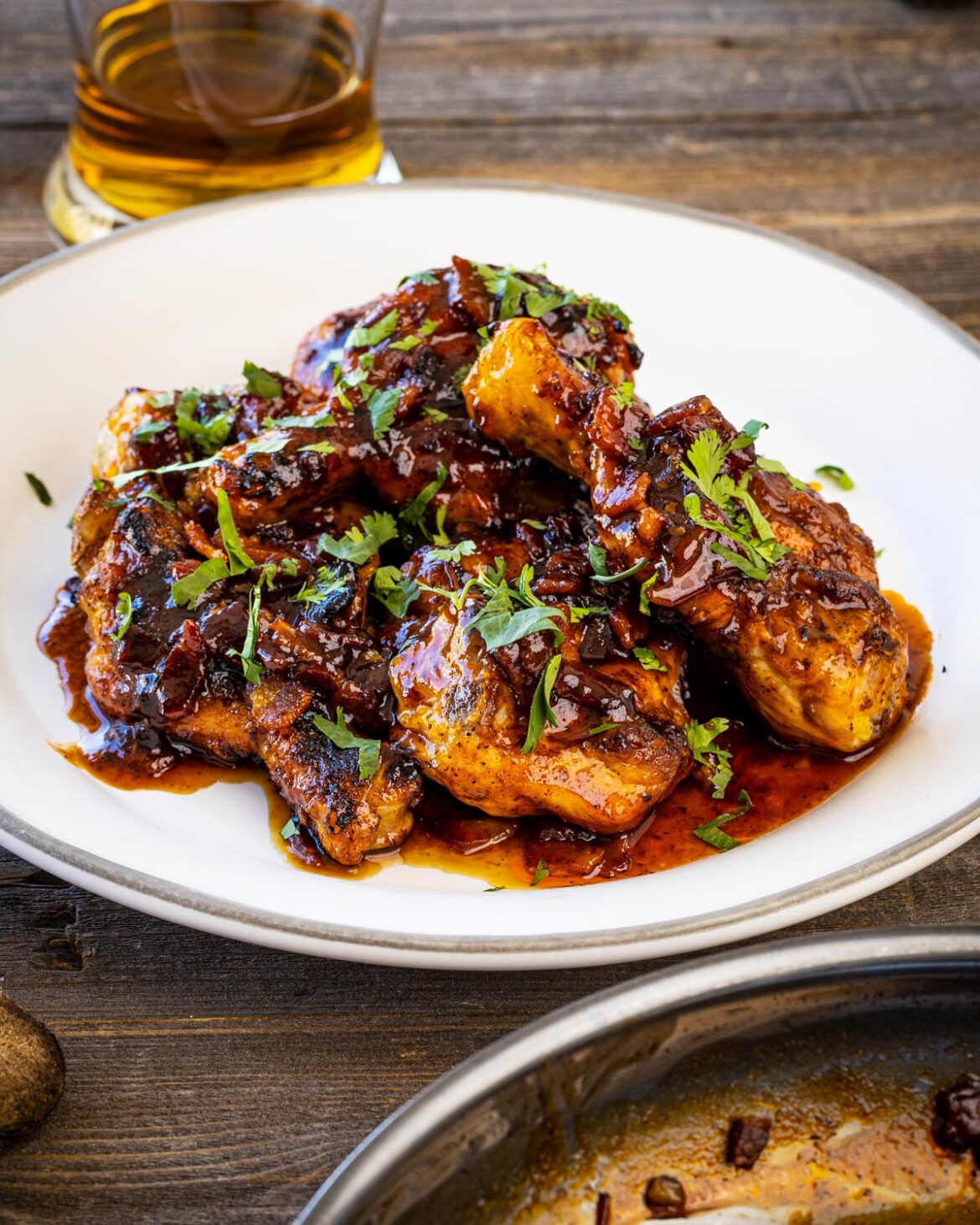 Maple-Bourbon Pulled Chicken
