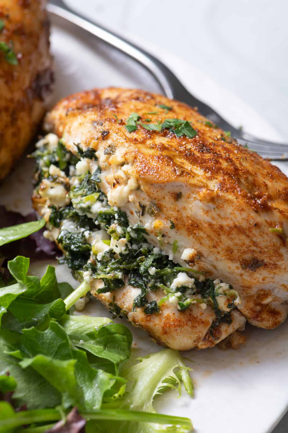 Spinach & Feta Stuffed Chicken