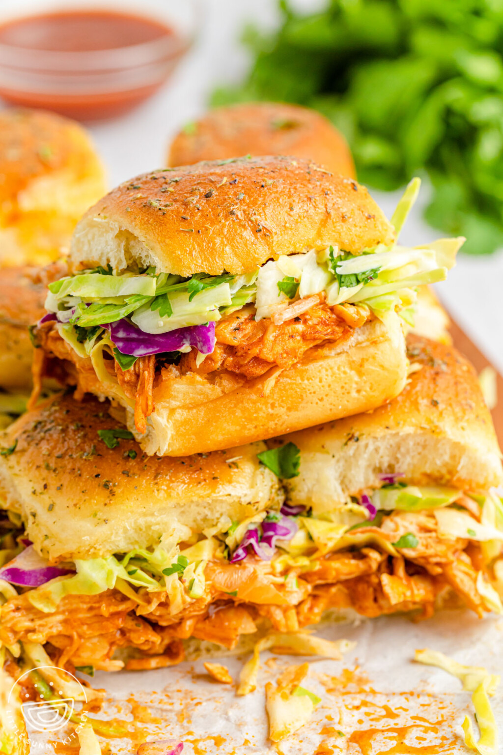 BBQ Chicken Sliders