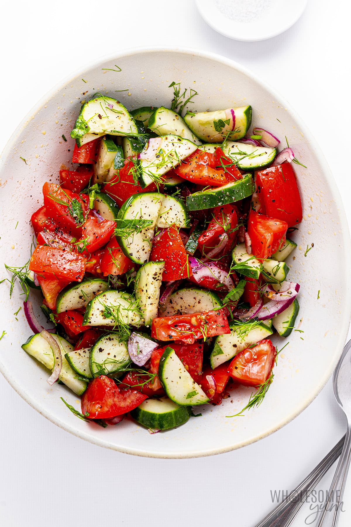 Cucumber & Tomato Salad