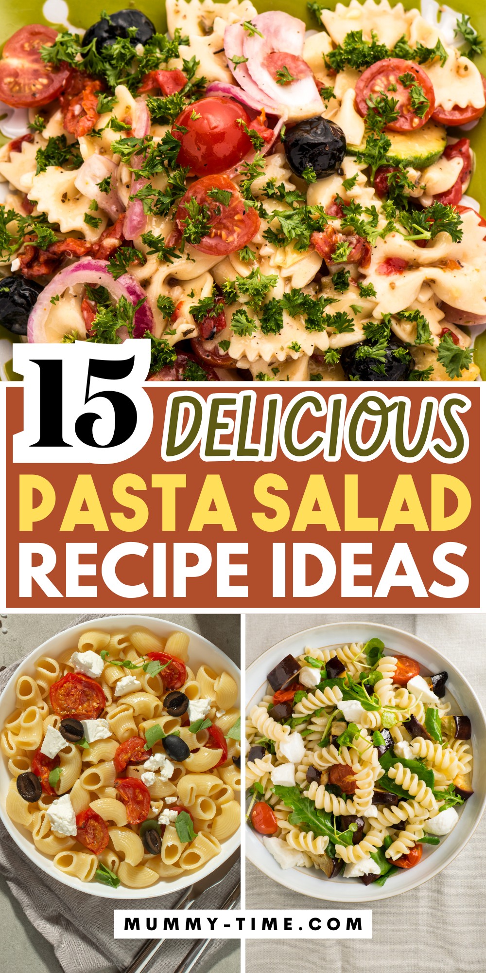 Delicious Spring Pasta Salad Recipes-pin