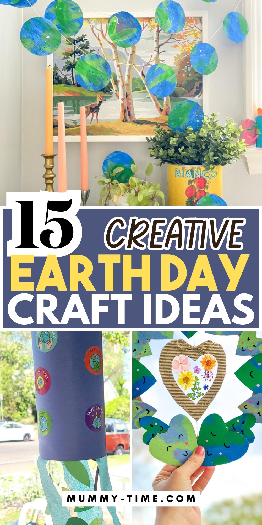 Easy Earth Day Craft Ideas-pin