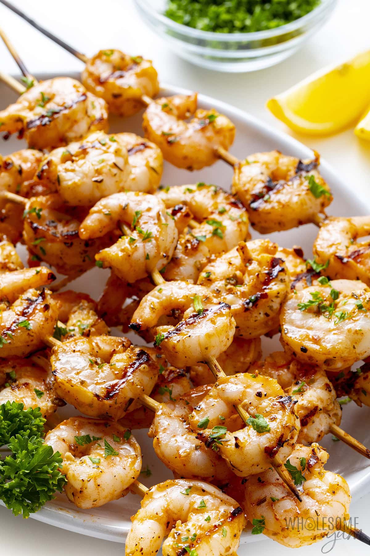 Easy Grilled Shrimp Skewers