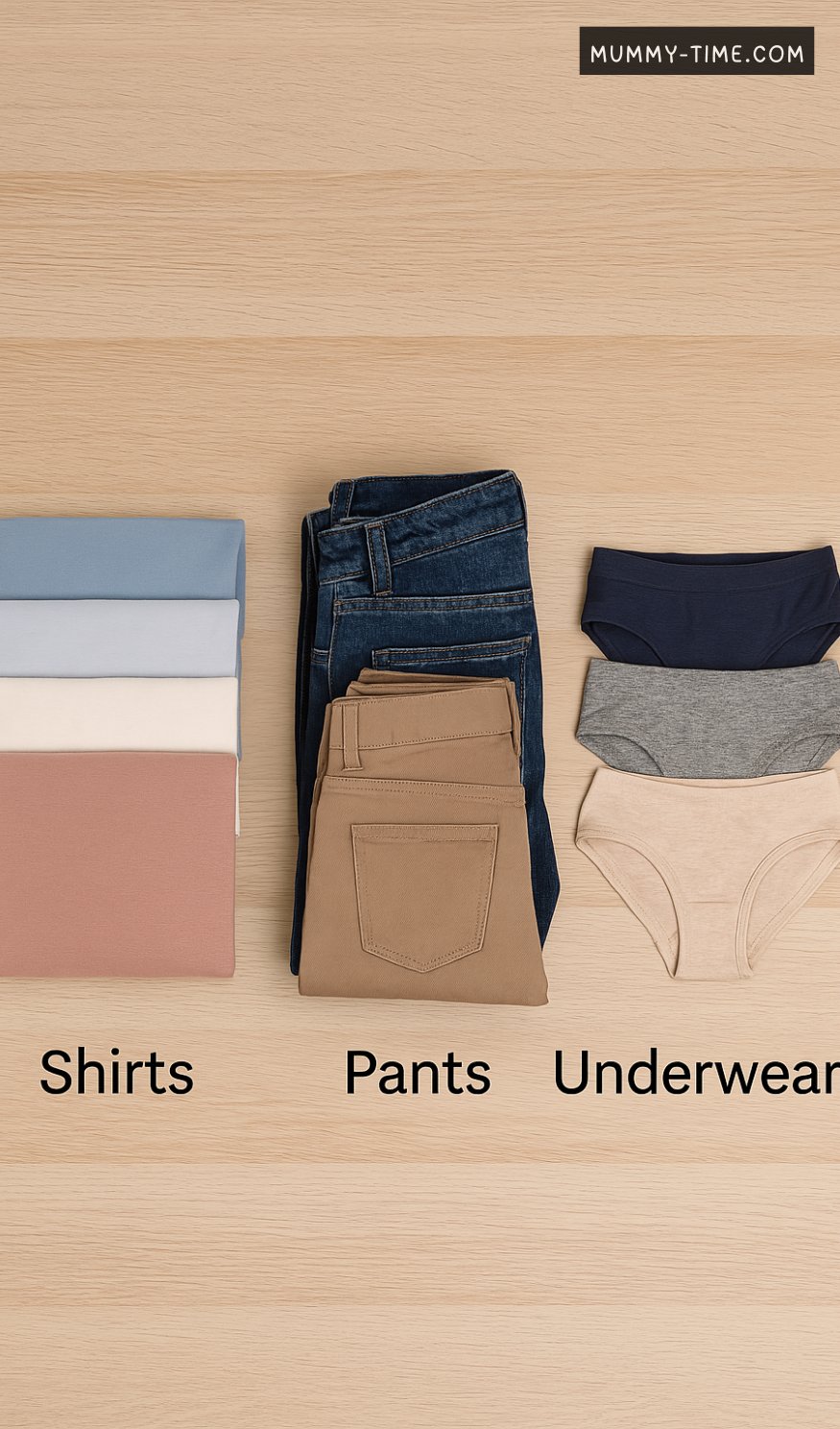 Fold by Category and Size