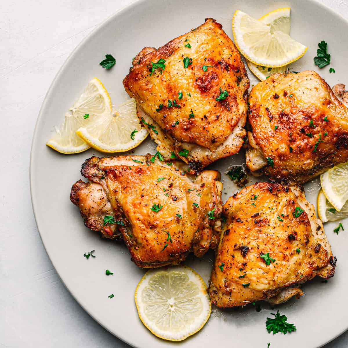 Lemon-Pepper Chicken Thighs