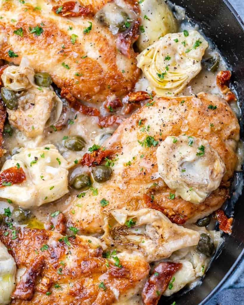 Mediterranean Skillet Chicken