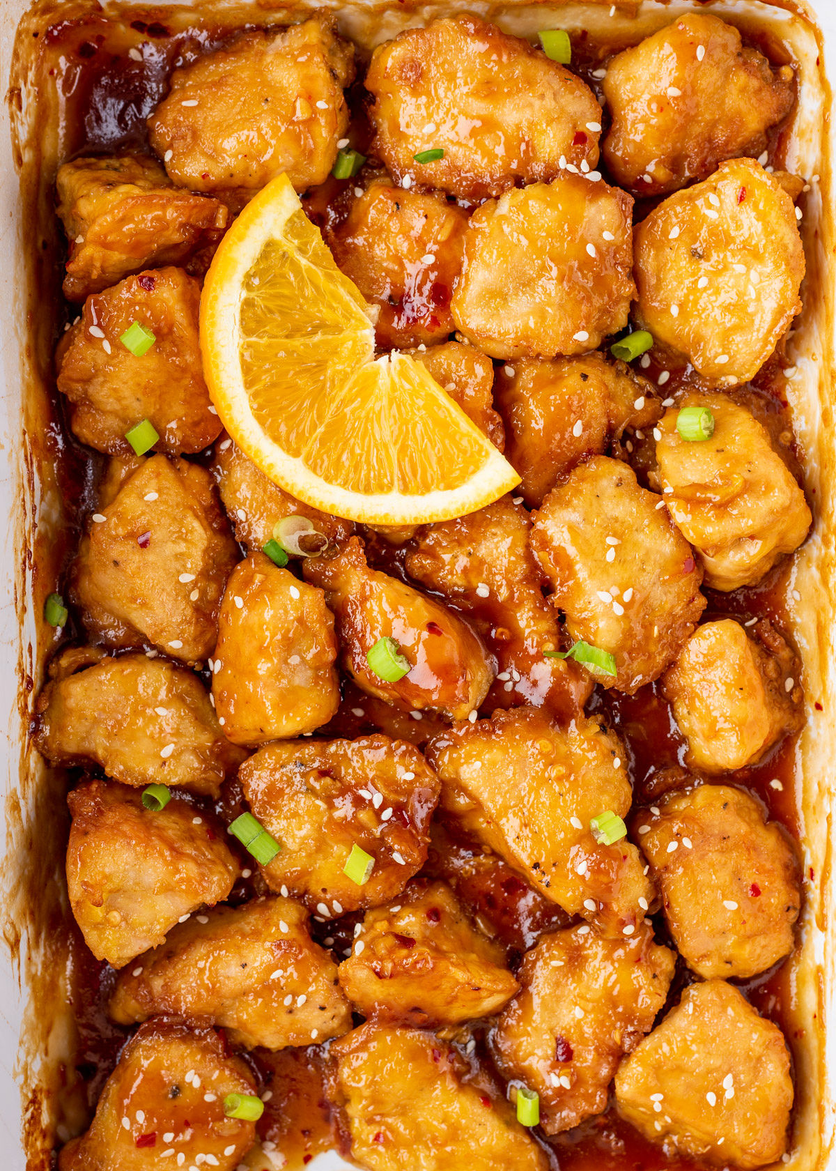 Orange-Glazed Chicken