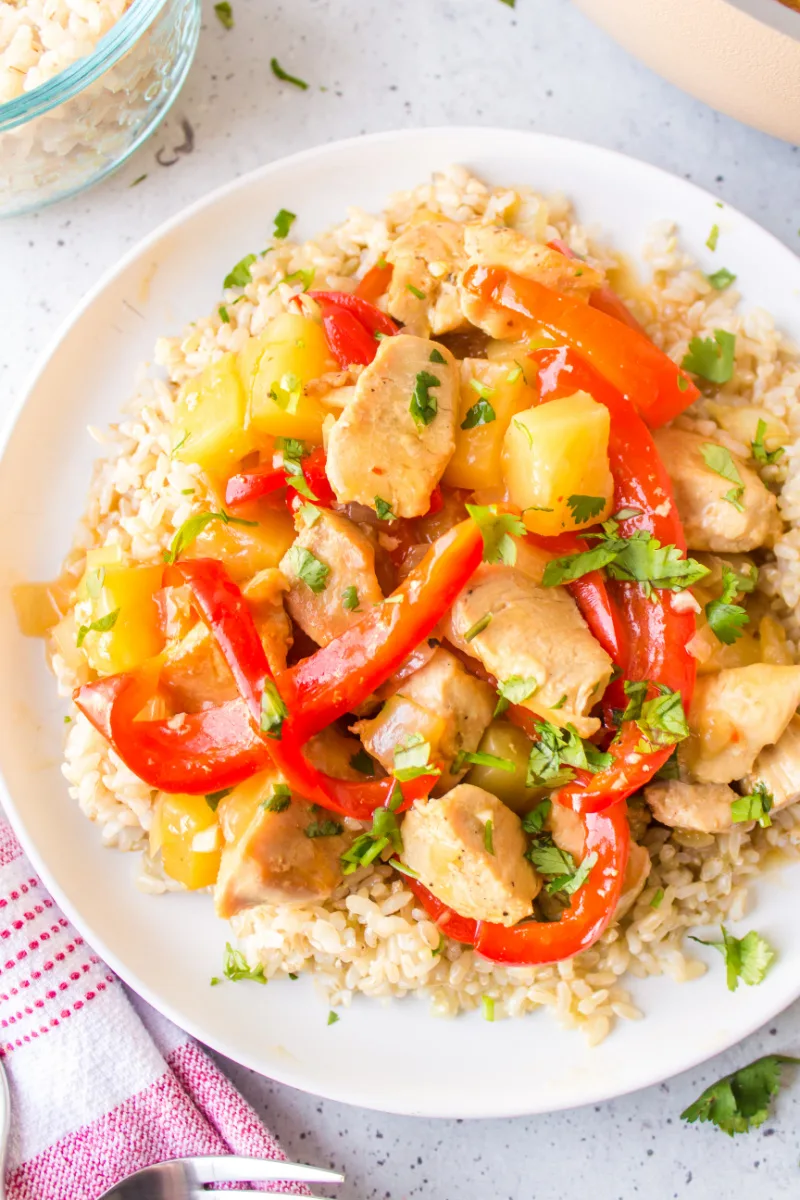 Pineapple-Ginger Chicken
