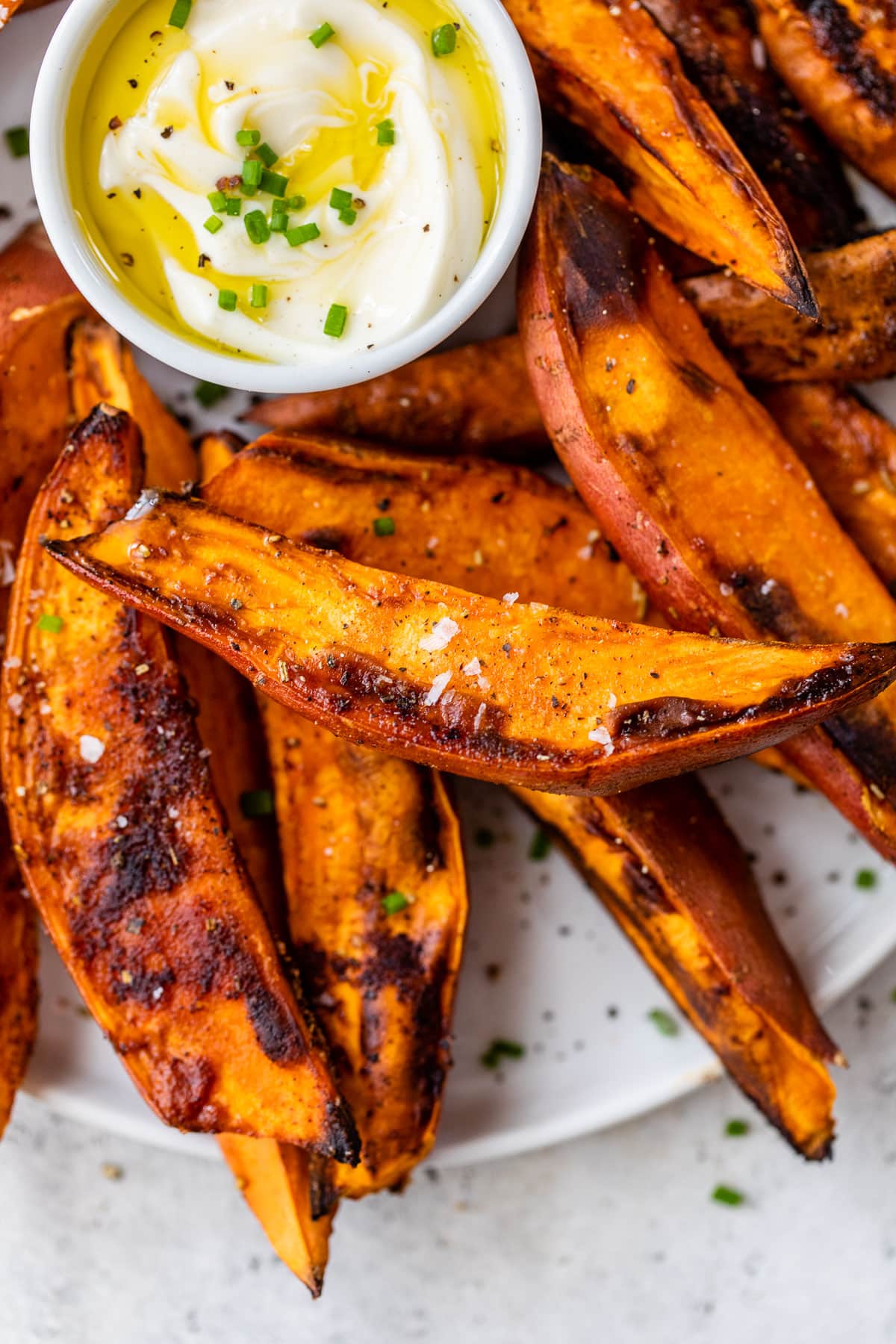 Roasted Sweet Potato Wedges