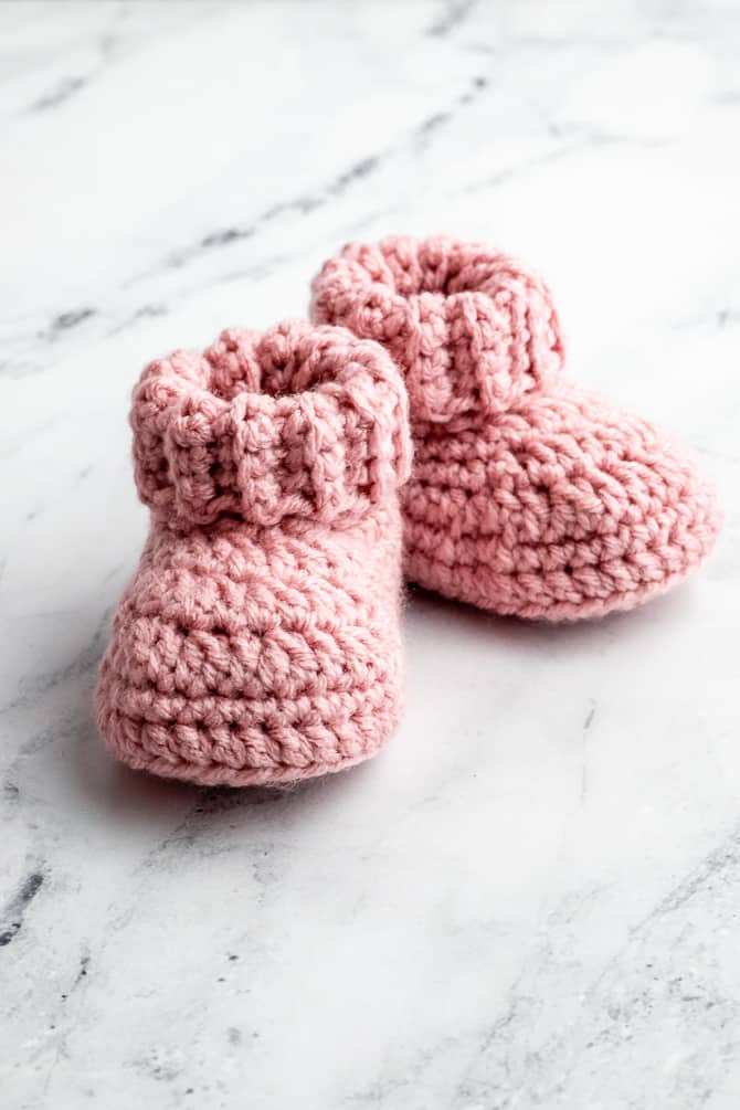 Snuggly Baby Booties
